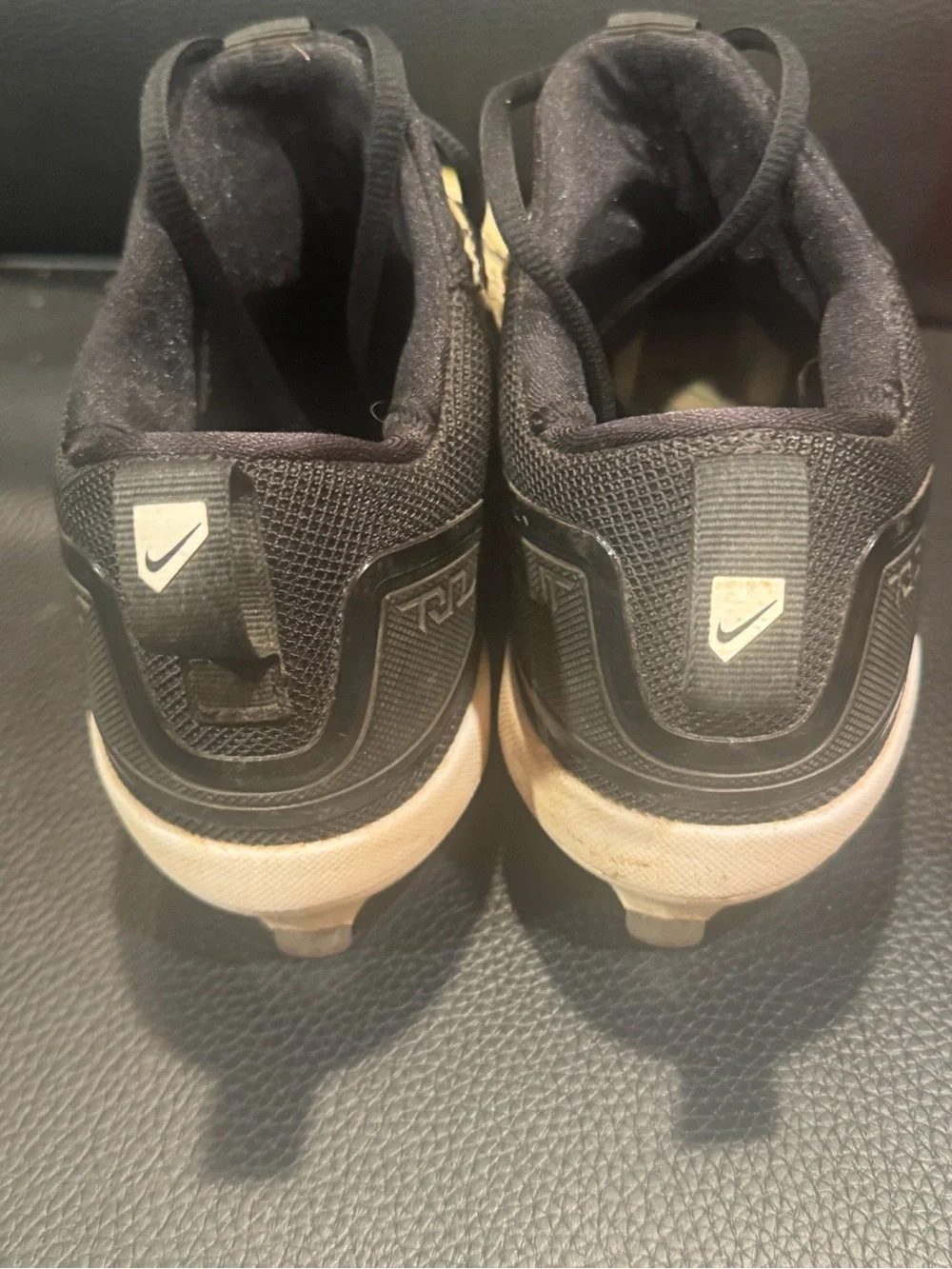 Mike Trout Nike Black & Tan Spotted baseball Cleats
